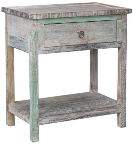 Side table with drawer - model 60 - 78x70x42 cm 