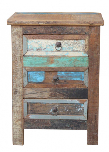 Vintage side cabinet, chest of drawers, bedside cabinet, hallway cabinet with 3 drawers - model 2 - 60x44x32 cm 