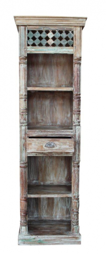Decorated bookcase - model 2 - 179x55x35 cm 