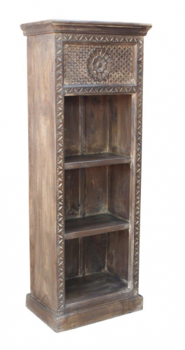 Decorated bookcase - model 4 - 140x51x33 cm 