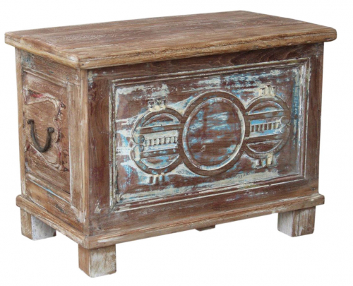 Antique wooden chest - model 6 - 43x58x33 cm 