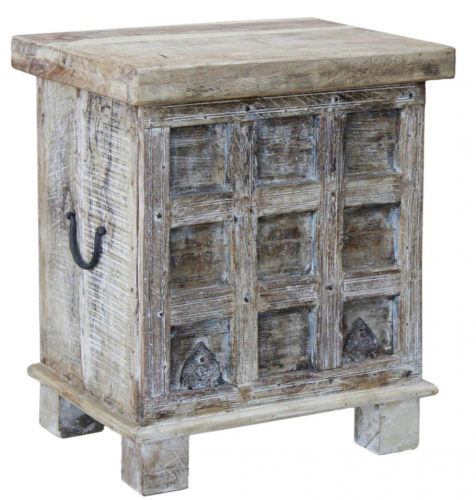 Antique wooden chest - model 8 - 48x43x37 cm 