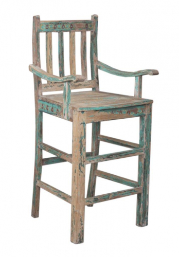 Vintage bar stool, chair - model 5 - 122x55x51 cm 