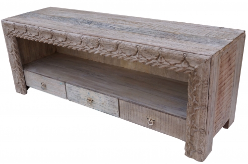 Lowboard, TV table, flat dresser vintage look - model 3 - 57x148x46 cm 