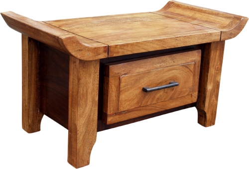 Side table, bedside cabinet `Orient` R 1296 - 33x62x30 cm 