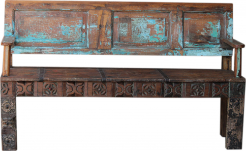 Vintage bench, hall bench, kitchen bench - model 20 - 91x153x45 cm 