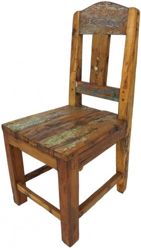 Recycled teak chair - Model 12 - 100x45x50 cm 