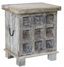 Antique wooden chest - model 8