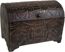 Half round carved balsa wood chest in 3 sizes