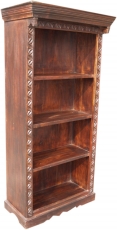 Elaborately decorated bookcase in vintage look - model 4