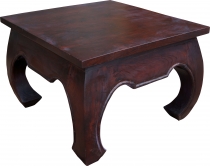 Opium table floor table, coffee table from India, square