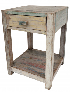 Side table with drawer - 64x46x46 cm 