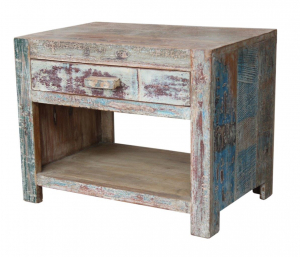 Side table with drawer - model 59 - 55x70x46 cm 