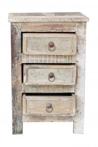Vintage side cabinet, chest of drawers, bedside cabinet, hallway cabinet with 3 drawers - model 1 - 62x41x32 cm 