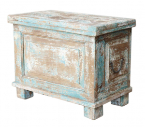 Antique wooden chest - model 11 - 50x64x40 cm 
