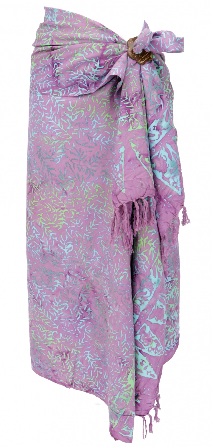 Bali batik sarong dress, wrap skirt, sarong, beach towel - Design 36 ...
